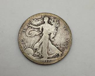 1917-S Obverse Walking Liberty 50c