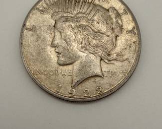 1922-S Peace Dollar
