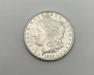 1885 US Morgan Silver Dollar