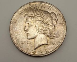 1922 Peace Dollar