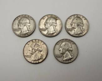 1962 Washington Quarters