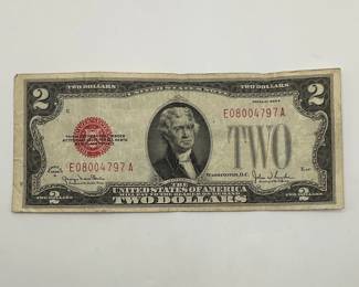 1928-G $2 Red Seal Note