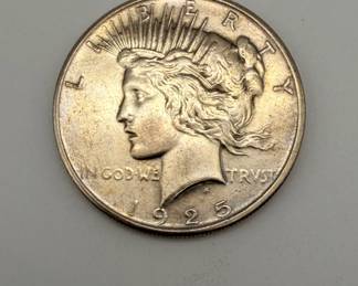 1925 Peace Dollar