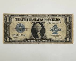 1923 $1 Silver Certificate