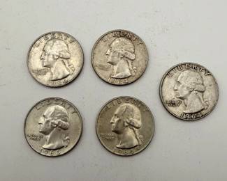 1964-D Washington Quarters