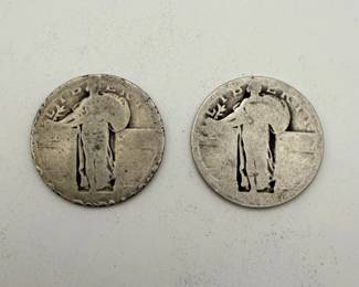 Standing Liberty Quarters