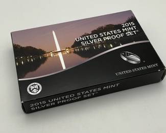 2015 US Mint Silver Proof Set