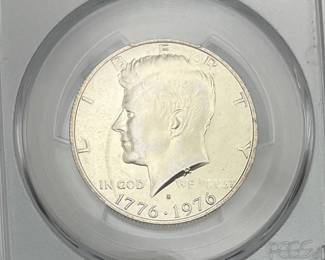 1976-S Silver Kennedy Half Dollar, PCGS MS67