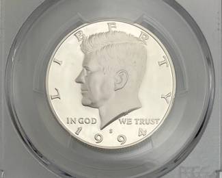 1994-S Silver Proof Kennedy Half Dollar, PCGS PR69 DCAM