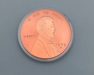 5 oz. Copper Lincoln Cent