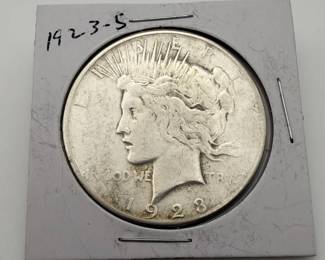 1923-S Peace Dollar