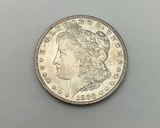 1880-S US Morgan Silver Dollar