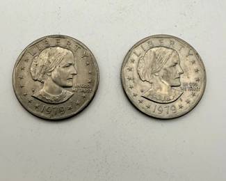 1979-D Susan B Anthony Dollars