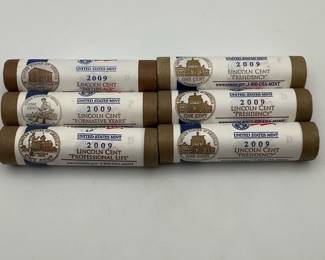 2009 Lincoln "Presidential" Cent Rolls