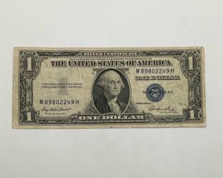 1935-E $1 Silver Certificate
