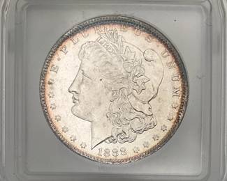 1888-O US Morgan Silver Dollar