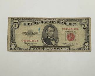 1953-C $5 Legal Tender Note