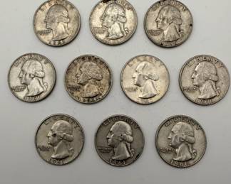 1961 Washington Quarters