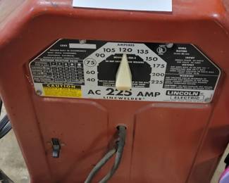 Lincoln 255 Arc welder plus 2 boxes of rods