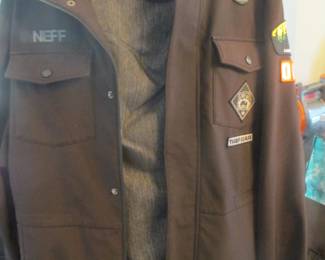 Neff snowboard jacket and pants  size med