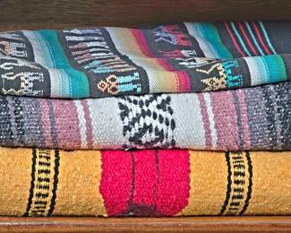 Many Antique Collectible Textiles