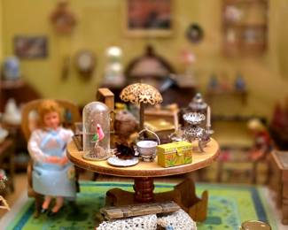 Antique Shop Diarama Room Box