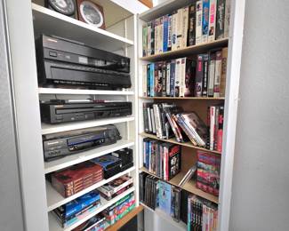 VHS ,DVD and CD players