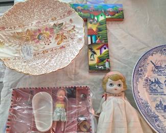 1920s dolly mini bath set