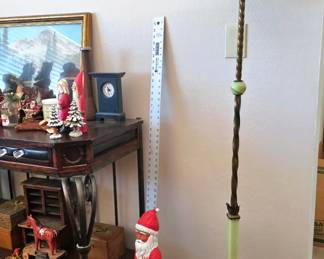 1920s Floor Lamp Jadeite