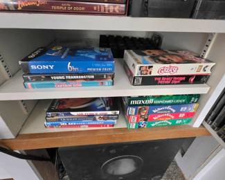 VHS, DVDs