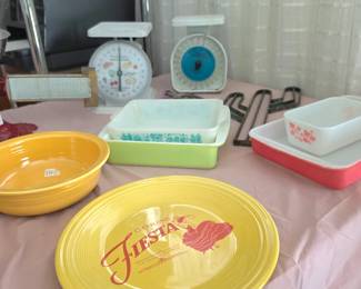 Vintage fiestaware