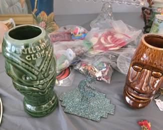 Tiki mugs