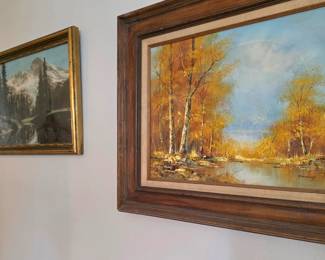 Signed Oil Painting