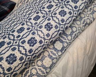 Antique Overshot Coverlets