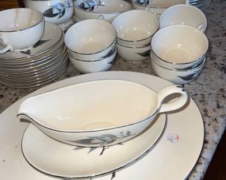 Vintage Homer Laughlin Rhythm dinnerware set