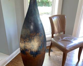 Decorative ceramic floor vase