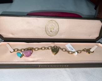 Vintage Juicy couture charm bracelet