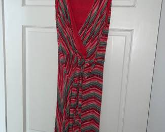 Bailey 44 “Emile” sleeveless faux wrap dress