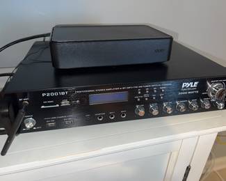 Pyle 3000 watt professional steel amplifier