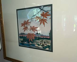 Japanese woodblock print