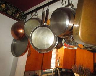 Pots/pans including copper