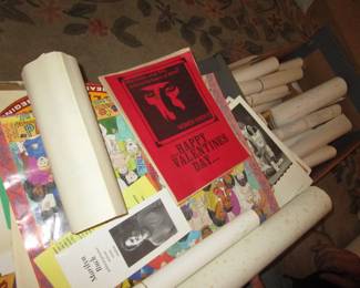 Huge amount of ephemera, most we have seen
