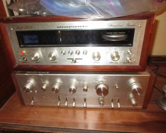 Lots of vintage stereo gear