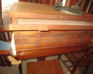 Vintage flat file