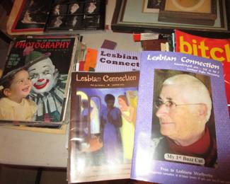 Huge amount books/magazines/ephemera