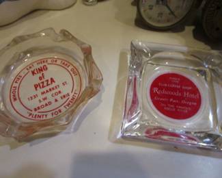 Vintage ashtrays