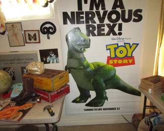 Disney Toy Story huge movie poster double sided