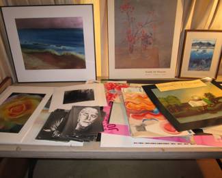 HUGE amount of art - piles and piles and piles