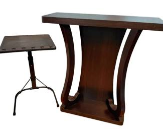 Console Table With Adjustable Side Stand
