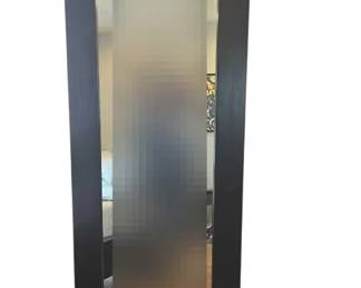 Black Full Length Floor Mirror With Wooden Frame